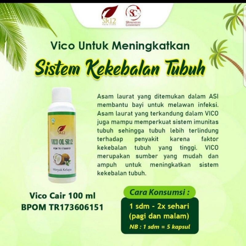 

VCO VIRGIN COCONUT OIL 250ml SR12