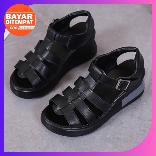 KZT-SW09 Wedges Wanita Formal Sandal Wanita Import COD Termurah