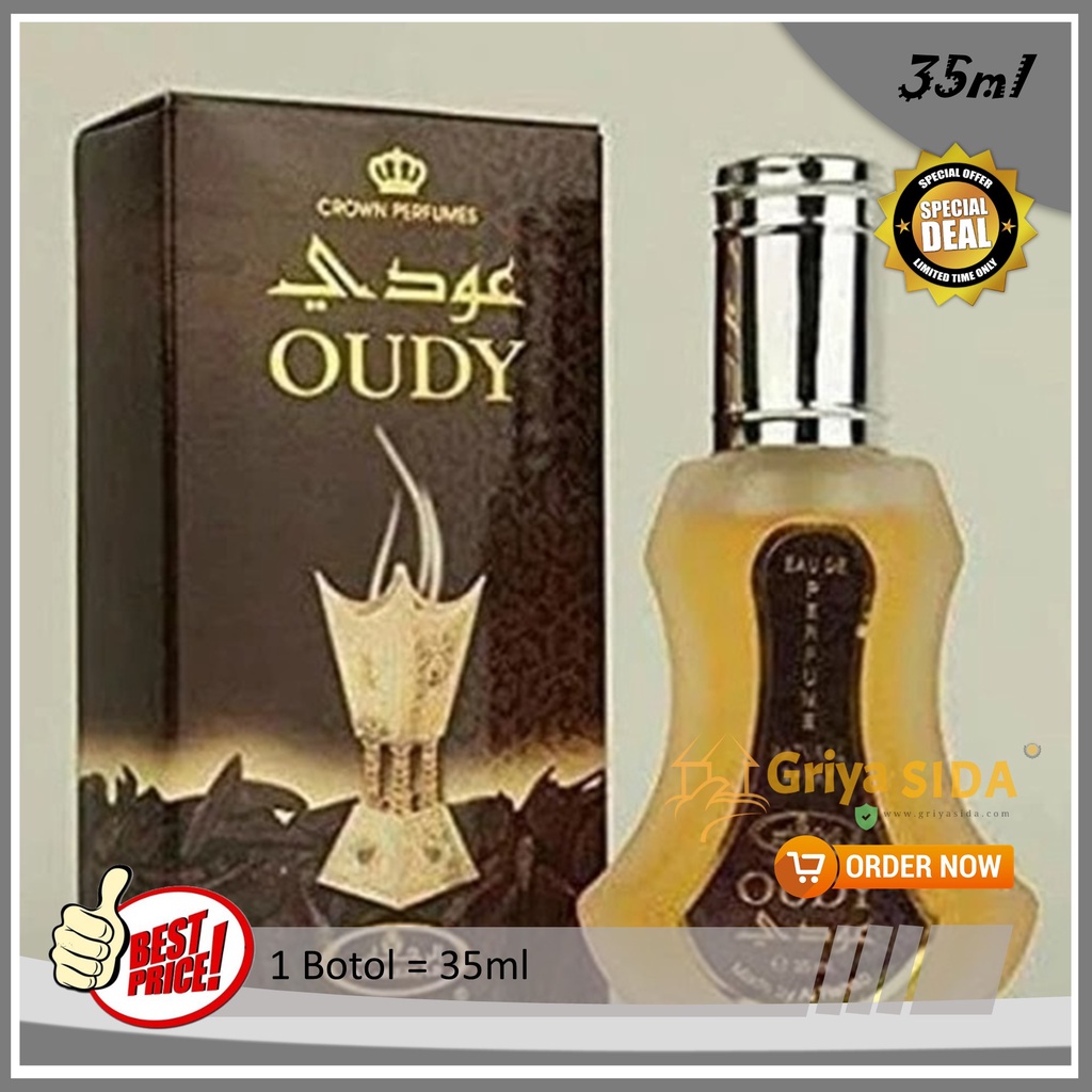 Parfum al rehab oudy 35ml original minyak wangi OUDY alrehab spray PROMO!