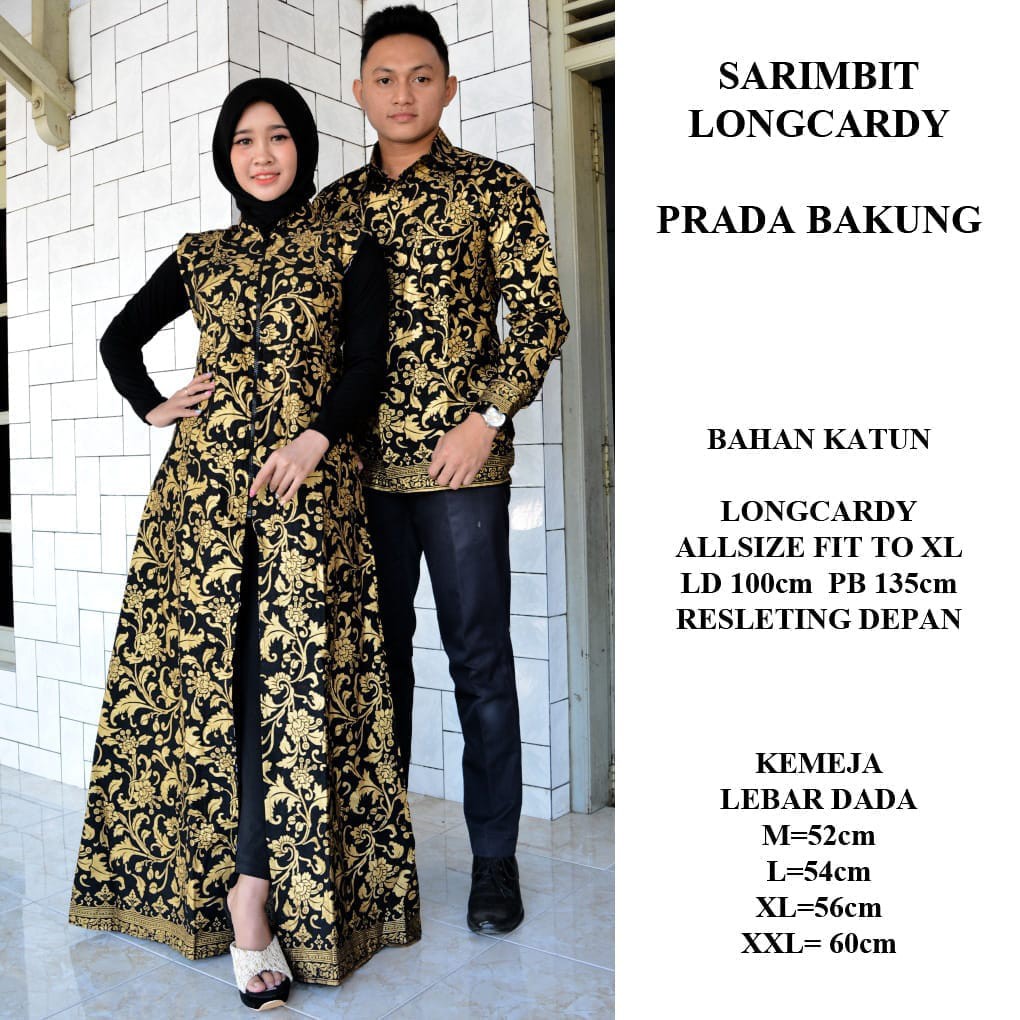 Couple Batik Maheswari Kemeja Lengan Panjang Wanita Muslimah Batik