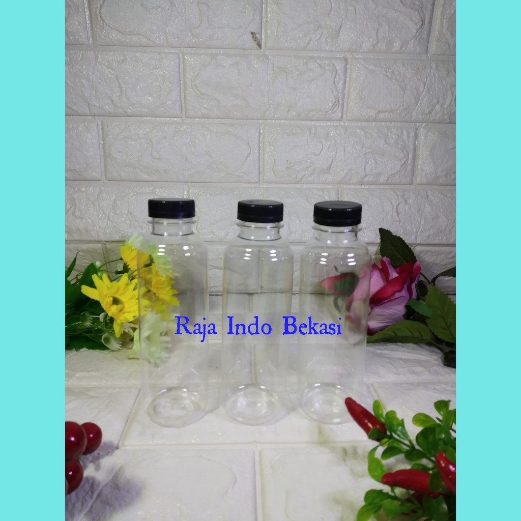 Botol Plastik Almond 250ML Botol Minum Tutup Shortneck Botol Minuman Dan Botol Jus