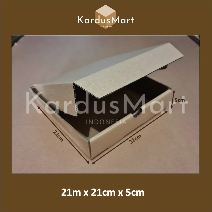

Kardus - Karton - Box uk 21x21x5 cm