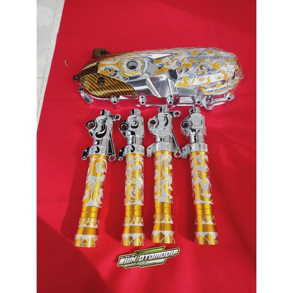 bottom shock variasi ukir full