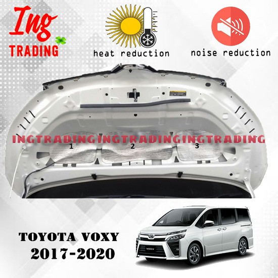 Peredam Panas Kap Mesin mobil Toyota Voxy 2017 - 2020