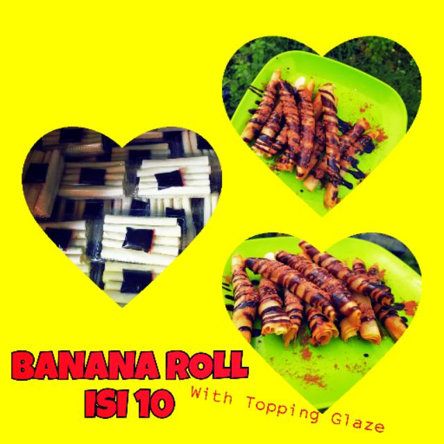 

Banana egg roll// pissroll//pisangroll
