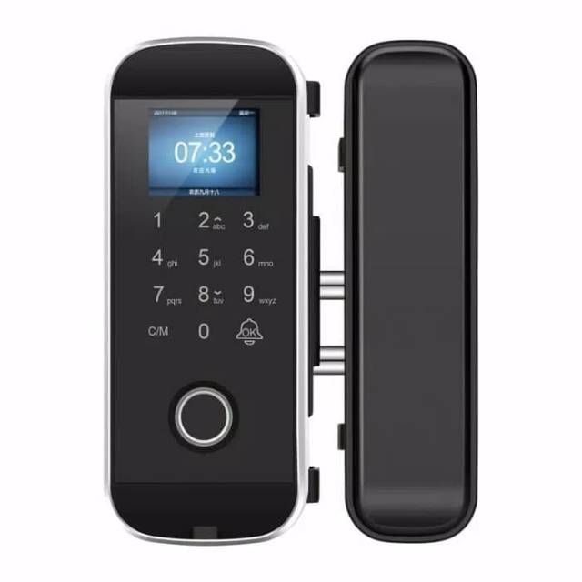 Access Door NEEDTEK SL-100 Glass door smart lock Pengaman Kunci Pintu Kaca