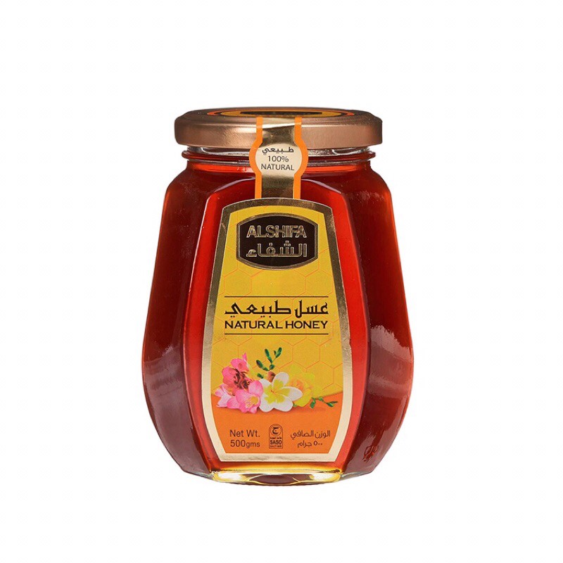 

AL SHIFA BTL500 GR HONEY NAT MEDIUM