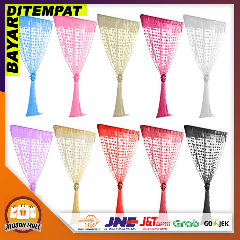 JM READY STOK TIRAI  BENANG  MOTIF LOVE TIRAI  BENANG  PINTU  