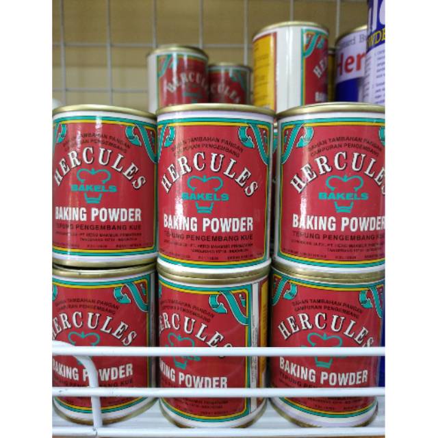 Hercules baking powder tin 110gr | Shopee Indonesia