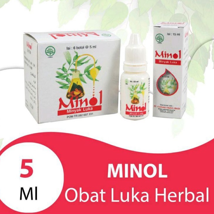 

MINOL OBAT LUKA HERBAL 5ML