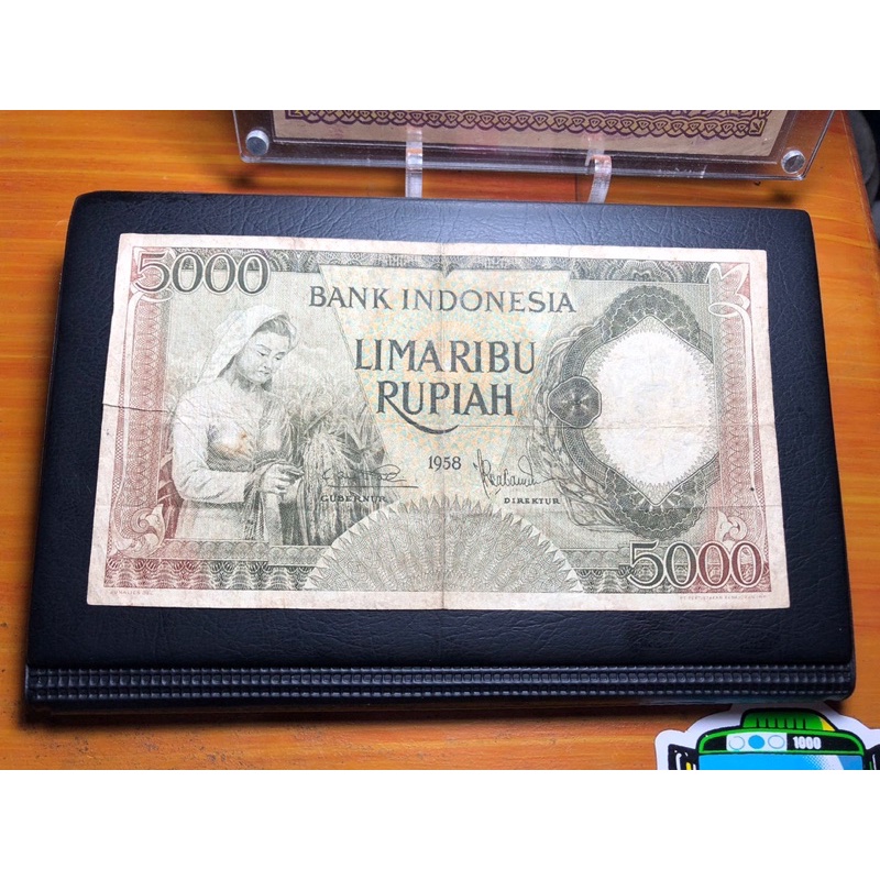 Uang Kuno 5000 Rupiah Pekerja 1958 Seri EDG077