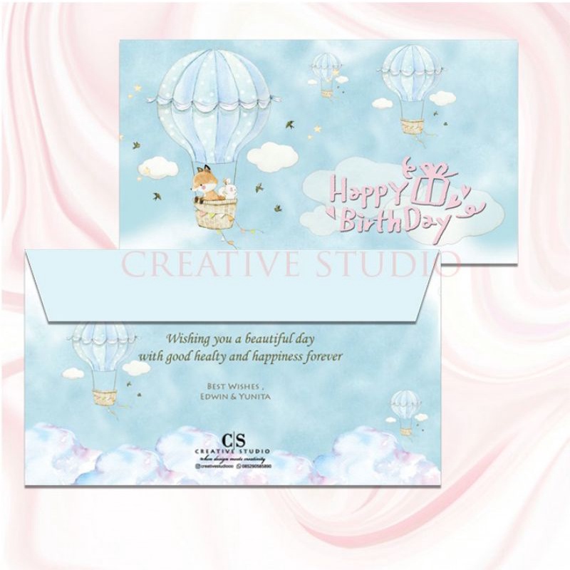 

F #BD003 CUSTOM ANGPAO BIRTHDAY LANSCAPE