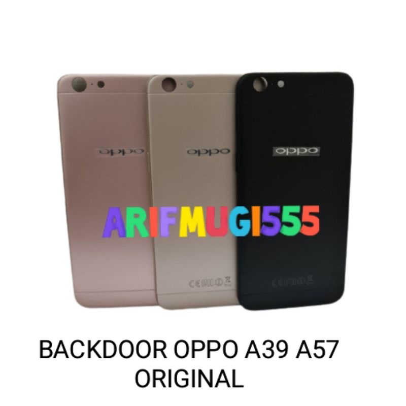 Backdoor Backcover Kesing Casing Housing Tutup Belakang Oppo A39 A57 Original