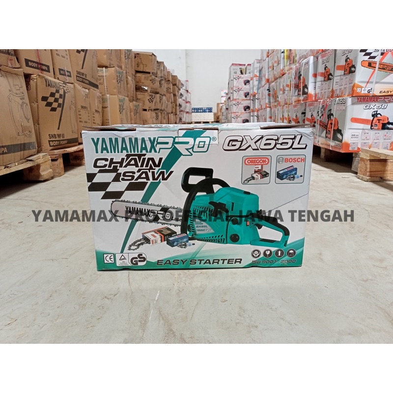 CHAIN SAW / GERGAJI MESIN 22 inch GX 65 L BAR (LASER) YAMAMAX PRO