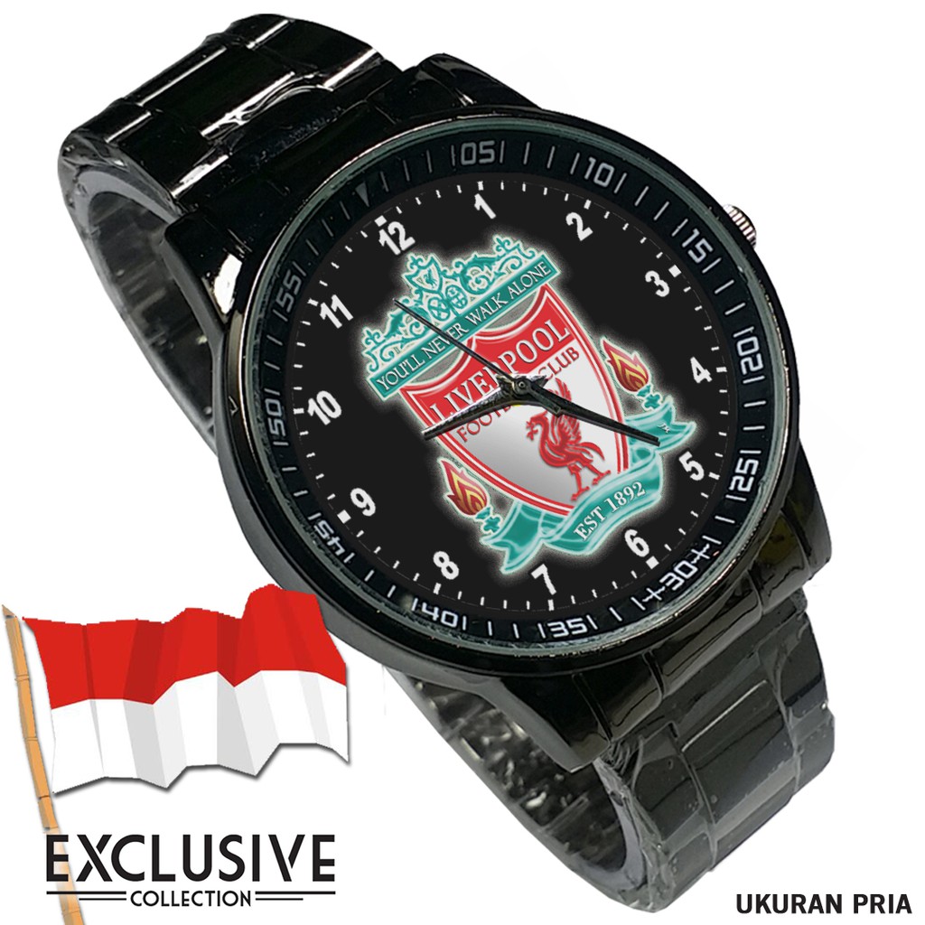 JAM TANGAN LIVERPOOL MOTIF 2 COUPLE