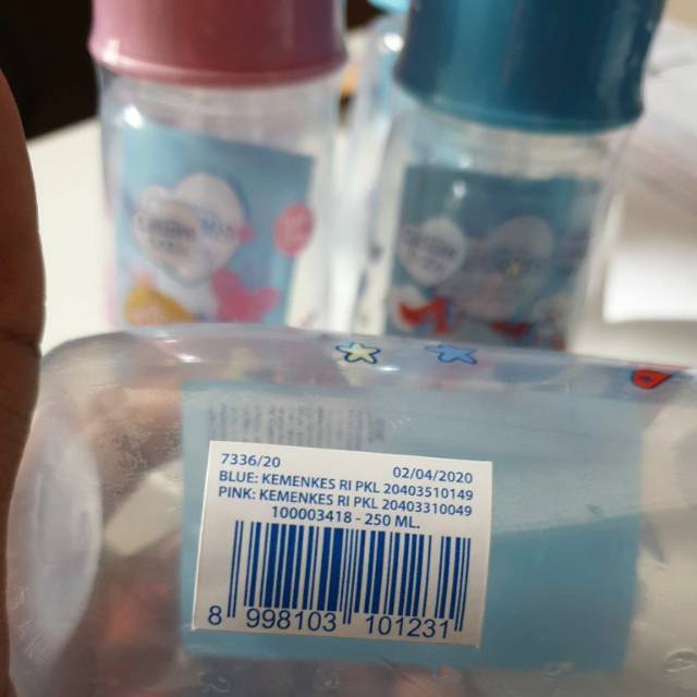 Milk Bottle Cussons Baby 250ml, 125ml, 60ml BPA Free | Botol Susu Bayi | Botol Dot Bulat Anti Colic