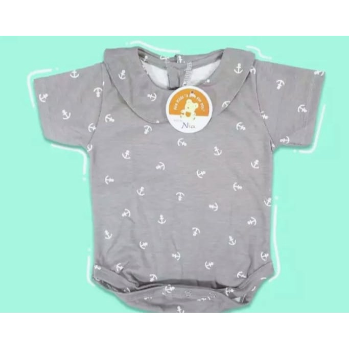 Jumper Nia Girl Premium Anchor Series - Jumper Bayi Girl Nia Anchor - Jumper Pendek Bayi