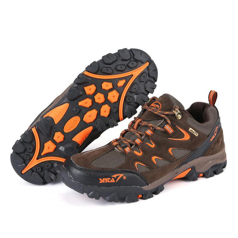 Jual Hiking Shoes Snta 433 Brown Orange Sepatu Gunung Snta Pendek Original Kualitas Terbaik