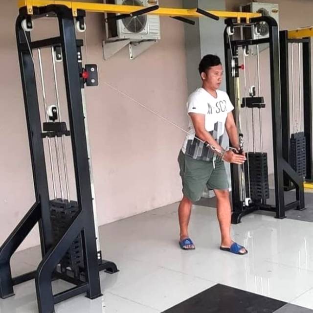 ALAT FITNESS KOMERSIL CABLECROSSOVER PULL DOWN PULL