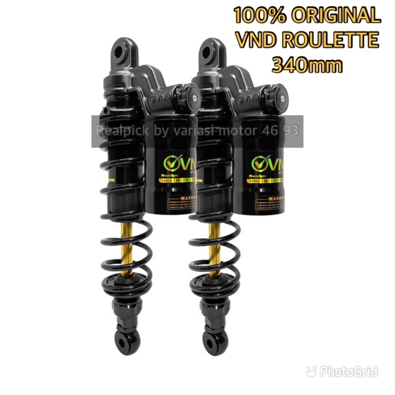 shock vnd 340mm 320mm 280mm shock tabung vnd roulette 340mm verza supra karisma rx king shogun smash