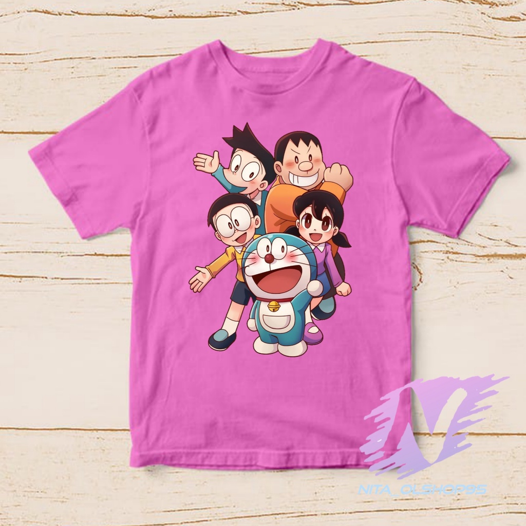 kaos doraemon terbaru baju kaos anak sinema doraemon