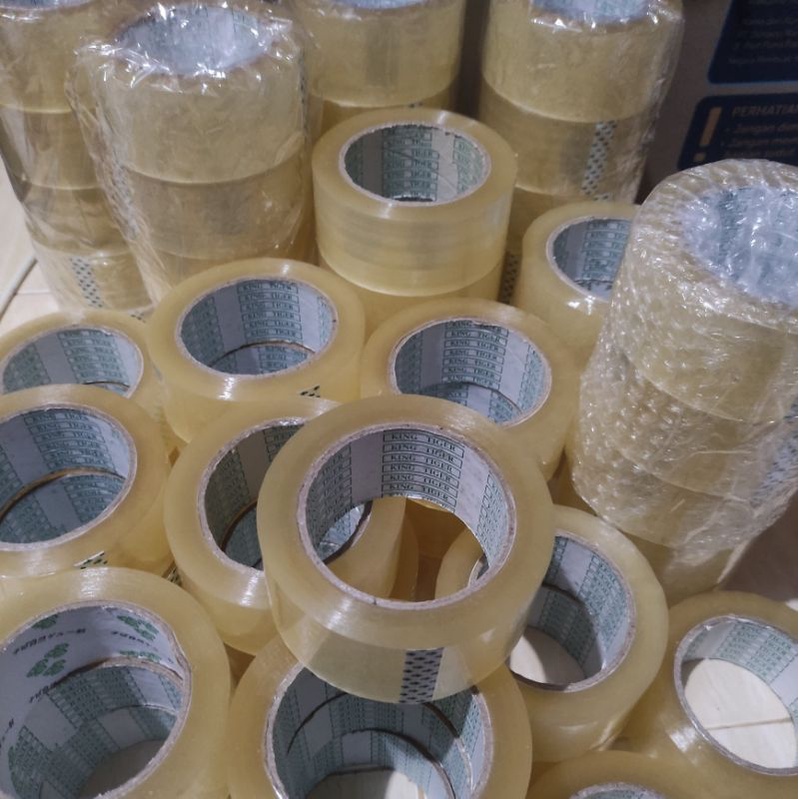 

Lakban Bening 100 yard 48mm×100Yard