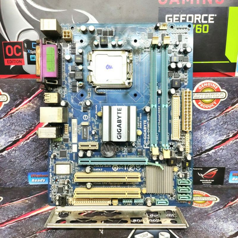 Motherboard Asus Gigabyte MSI ASRock G41 Socket LGA 775 Slot Memory RAM DDr3