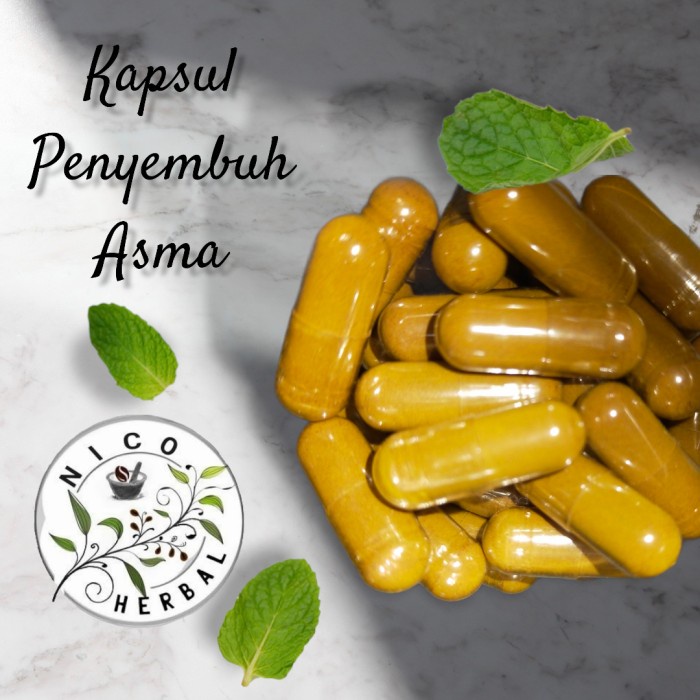 

Kapsul penyembuh asma 100pcs