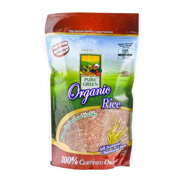 

Pure Green Beras Merah Organik 1kg