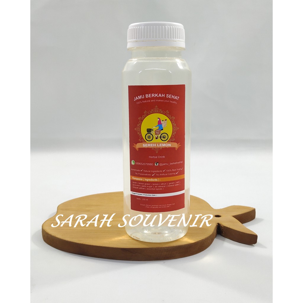 

Sereh Lemon 250 ML Jamu Berkah Sehat