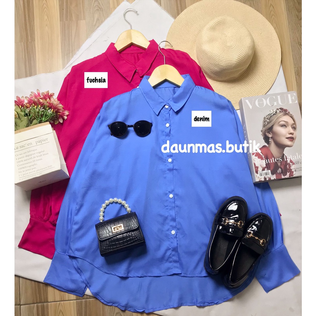 1KG MUAT 5PCS | FLOREN BLOUSE ATASAN OVERSIZE HITS OOTD FASHION WANITA GROSIR TERMURAH