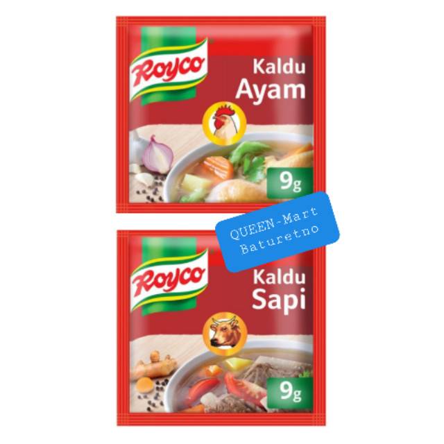 

ROYCO bumbu pelezat serbaguna (12pcs)