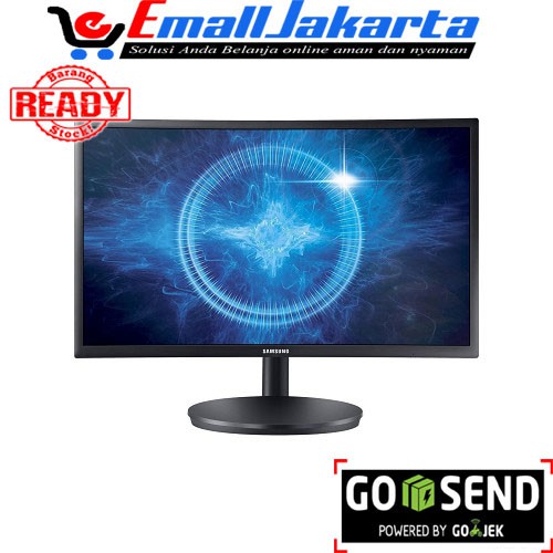 Samsung Monitor 24 Inchi Curved Gaming LED C24FG70 C24FG70FQE Layar Cekung CFG70