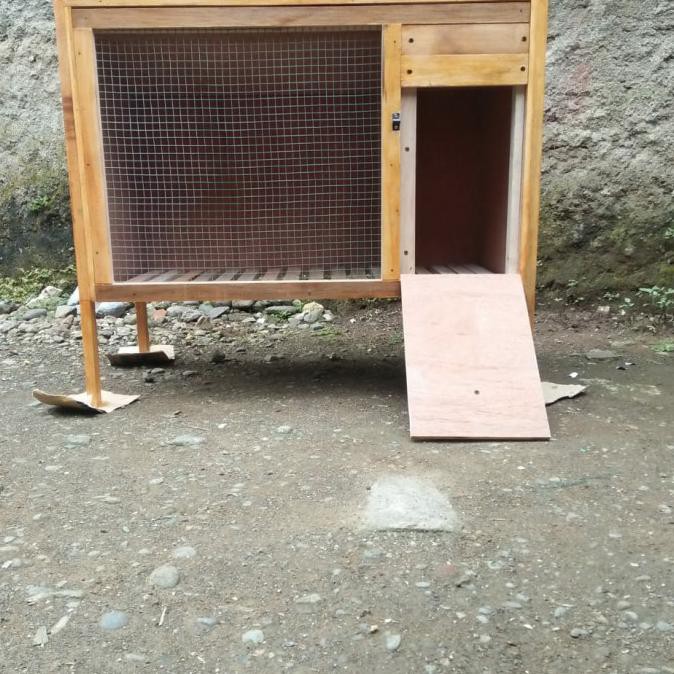 Kandang Kayu Monyet Kucing Polos 100x100x100cm Shopee Indonesia