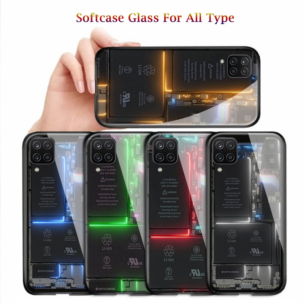 [S16] Samsung M12 (SoftCase Glass Kaca) Samsung M12 - Case Samsung M12