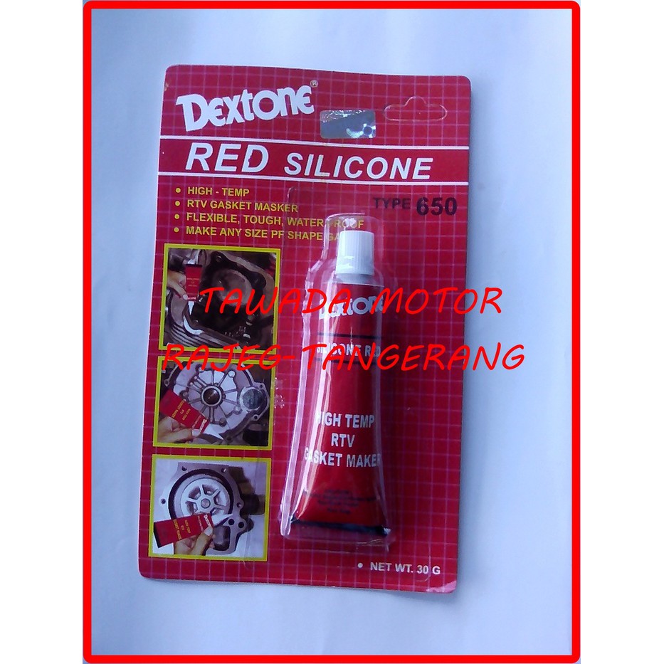LEM GASKET RED SILICON DEXTON