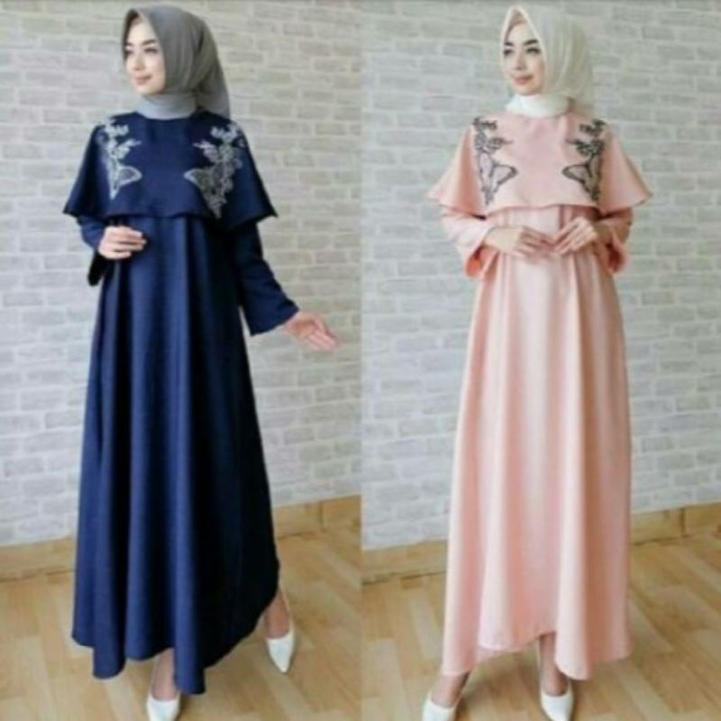 Kupu dress fashion muslim remaja wanita