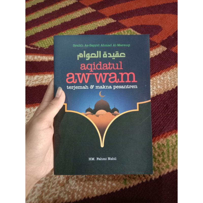 

Buku Terjemah Aqidatul Awam lengkap dengan makna pesantren