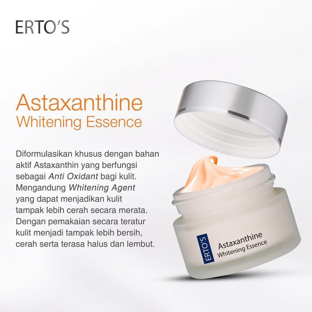 Hasil gambar untuk ertos astaxanthine whitening essence