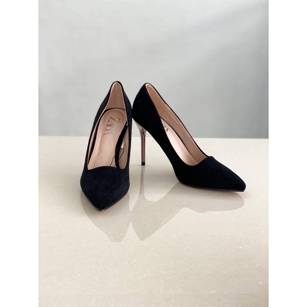 ZS301 ZARA SUEDE STILETTO HIGH HEELS