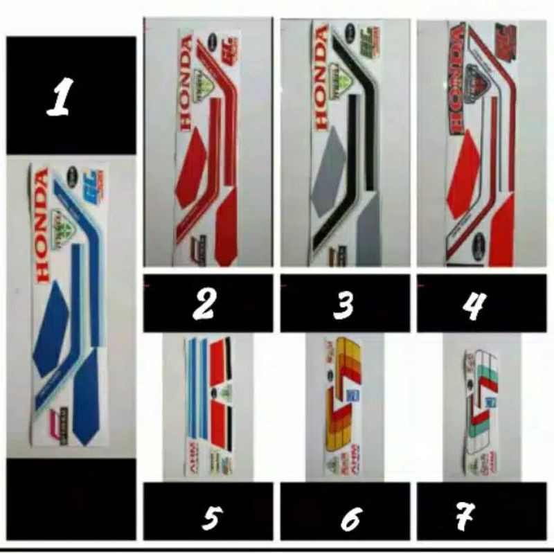 Sticker helm gl helm jadul