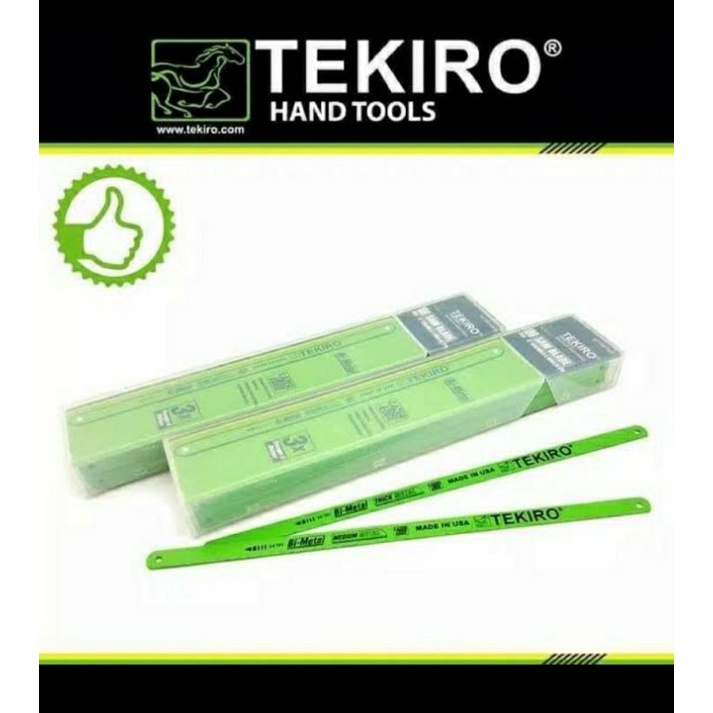 

tekiro mata gergaji besi 18 tpi atau 24 tpi