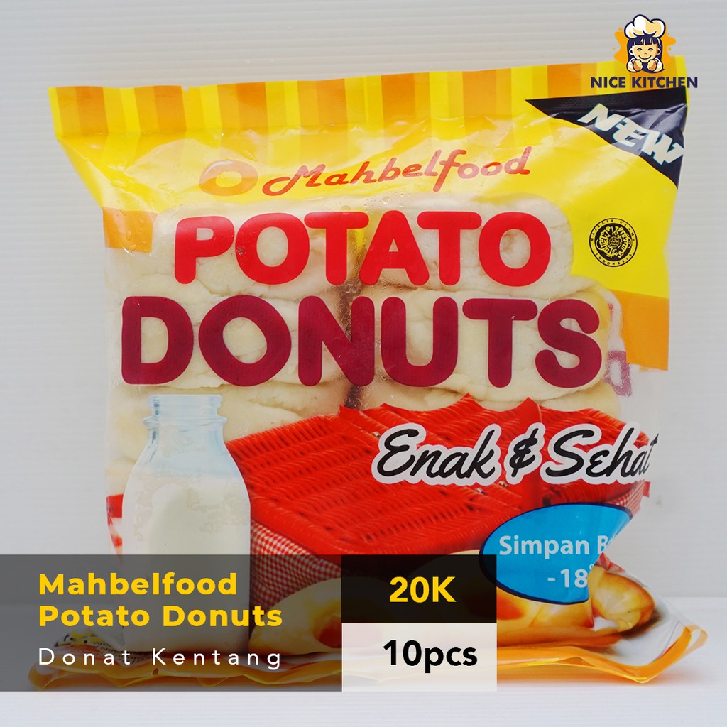 

NICE | Potato Donuts | 10pcs