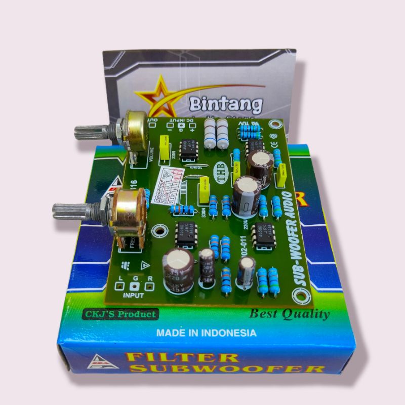 Filter Subwoofer THB 316 Filter 2 Potensio By CKJ