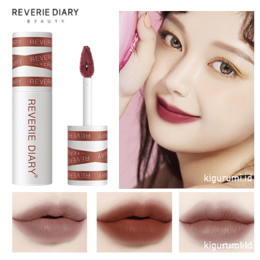 REVERIE DIARY Lip Clay Mud Lipstick Velvet Matte Lipstik 8 Color