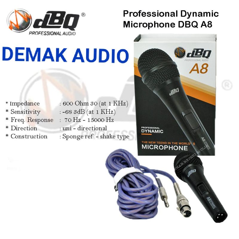 MIC KABEL DBQ A8 MIK DBQ ORIGINAL