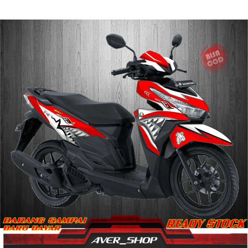 Decal vario 125 led Striping vario 150 led Stiker decal vario full body Sticker vario 125 150 led