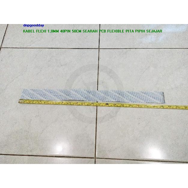 

Kabel Flexi 1,0Mm 40Pin 50Cm Searah Pcb Flexible Pita Pipih Sejajar Dnpgood11 Ayo Beli