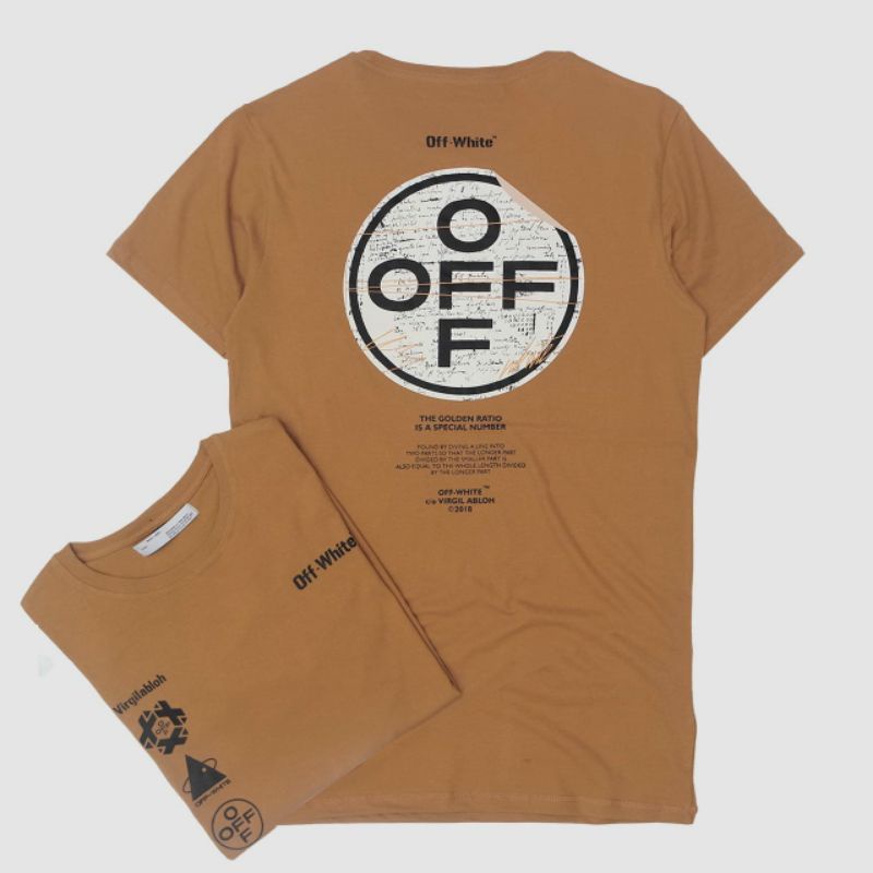 moxsa second store-kaos pria off white kaos pendek pria off white