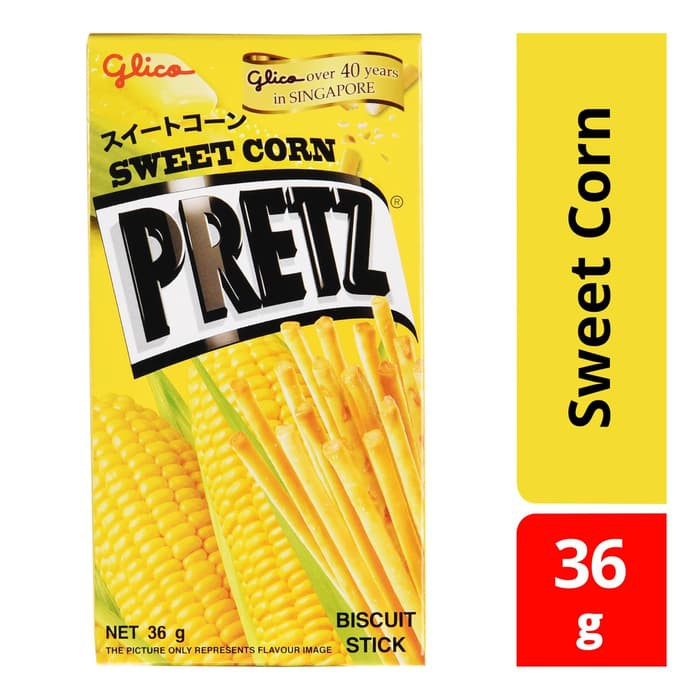 

#HANDCARRY Glico Pretz Biscuit Sticks Sweet Corn 36g - UFOHCR3163